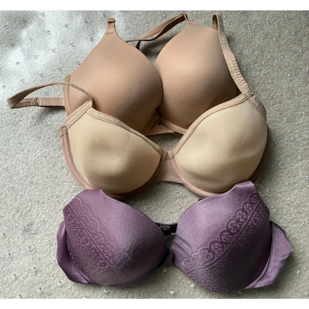 T-shirt Bra 34C 3 Bras